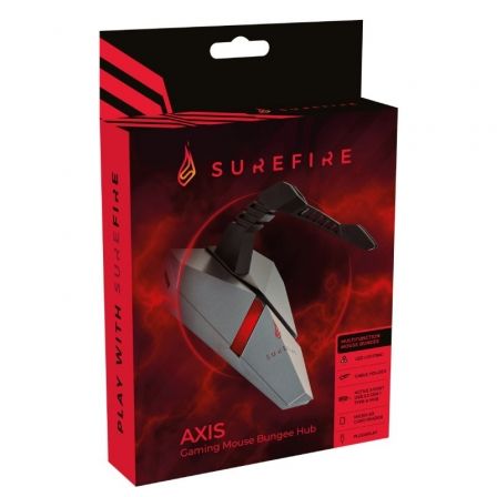 Surefire SureFire Axis Bungee Hub con 3 Puertos USB 3.2 y Lector microSD